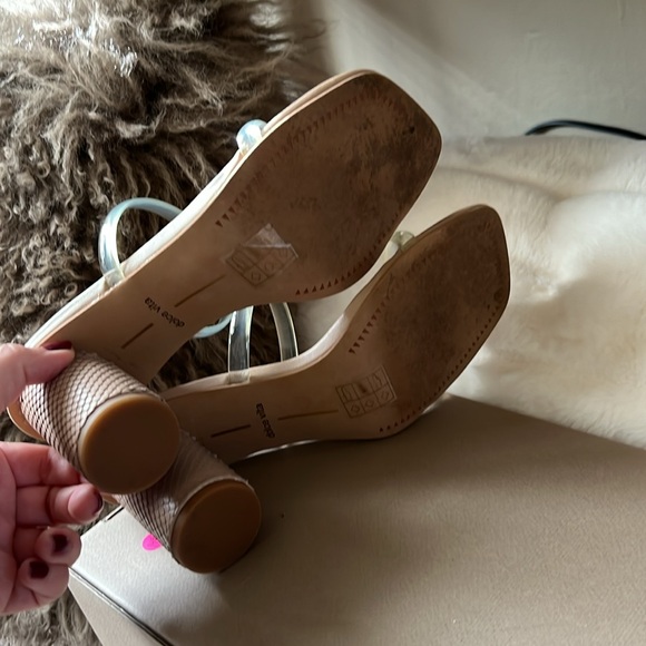 Dolce Vita Noles Heels in Nude Crystal (7) - Picture 6 of 11